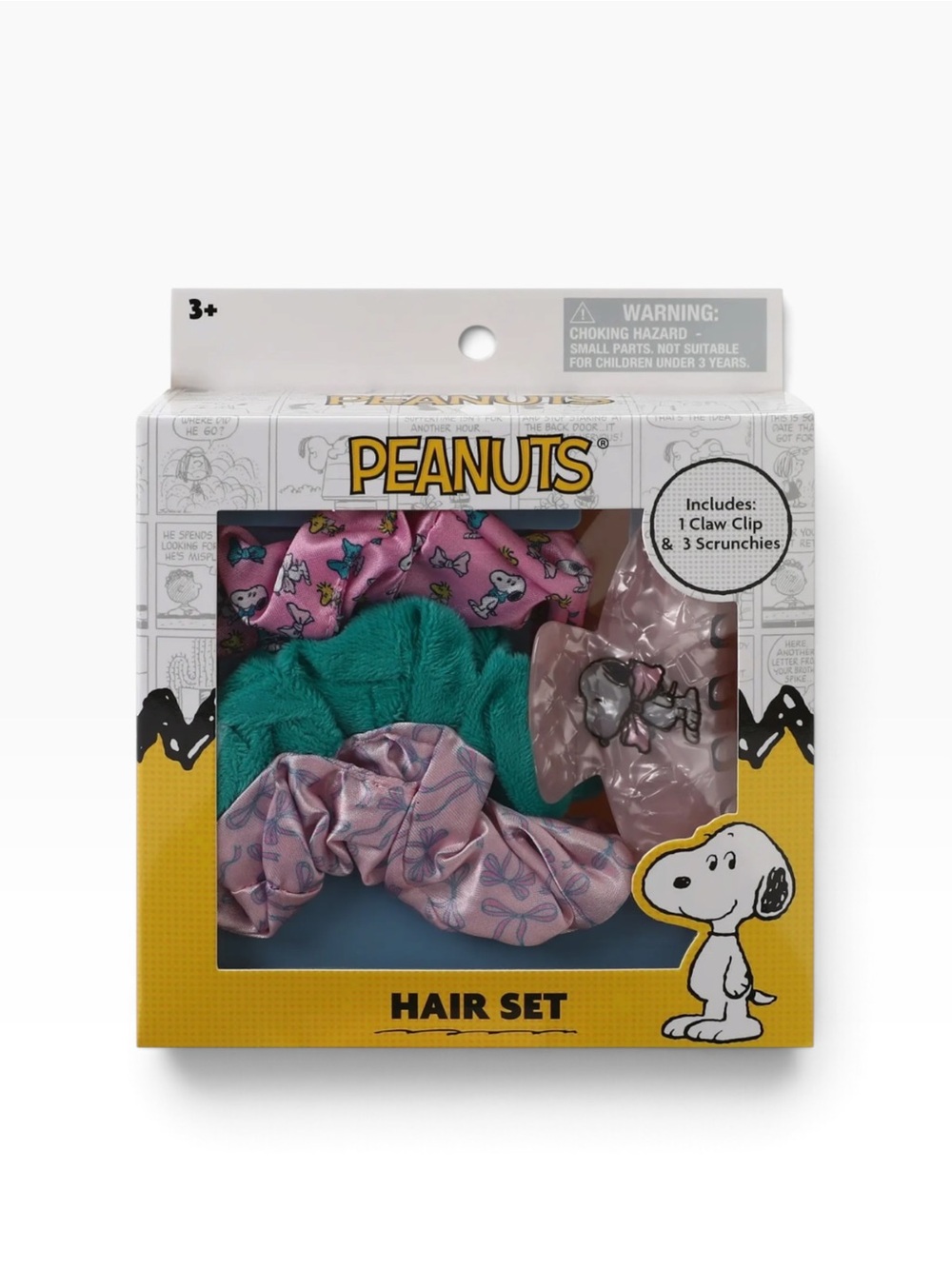 Peanuts Snoopy Licensed Hair Set